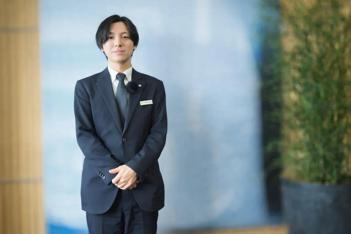 いとあ札幌本社で取材を受ける大島さん