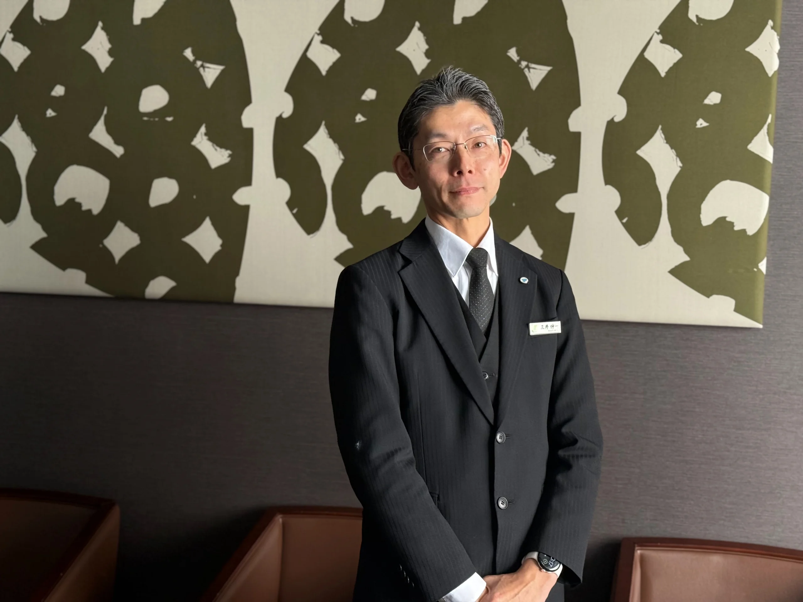 葬祭ディレクターとして活躍する三井伸一さん